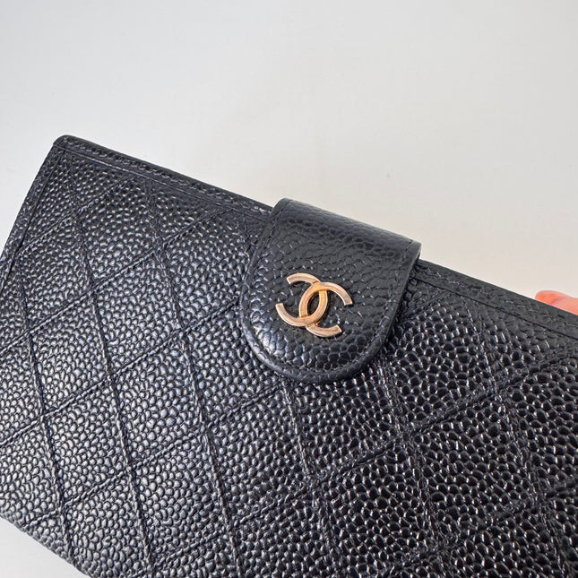 Portefeuille Chanel noir