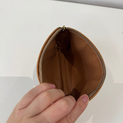 Trousse cosmétique Celine Macadam beige