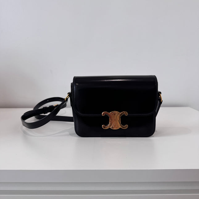 Sac Celine Triomphe Teen noir