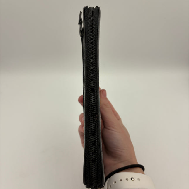 Portefeuille Chanel CC cuir grainé