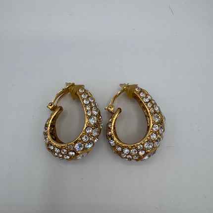 Boucles d’oreilles Dior Strass Clip