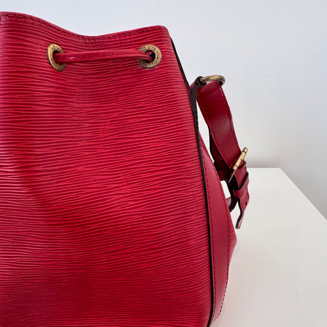 Sac Louis Vuitton Noé PM rouge