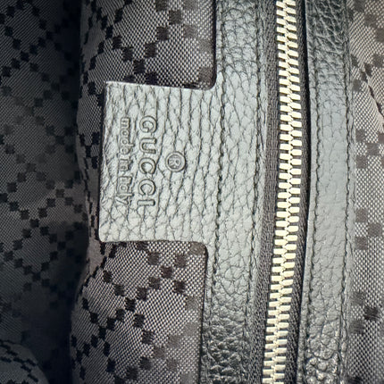 Pochette en cuir Gucci noir