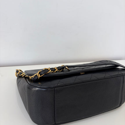 Sac Chanel Hobo bandoulière Cuir Caviar noir