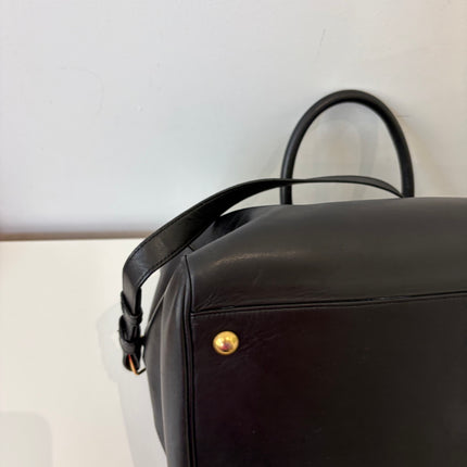 Sac Saint Laurent Duffle bandoulière Cuir Noir