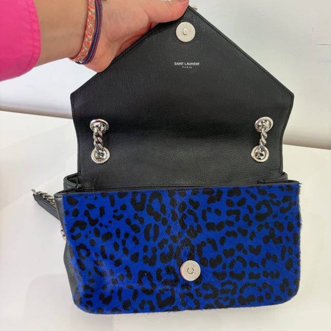 Sac Saint Laurent Collège Veau façon Poulain Bleu