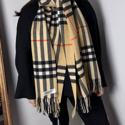 Écharpe Burberry Cachemire 200 cm