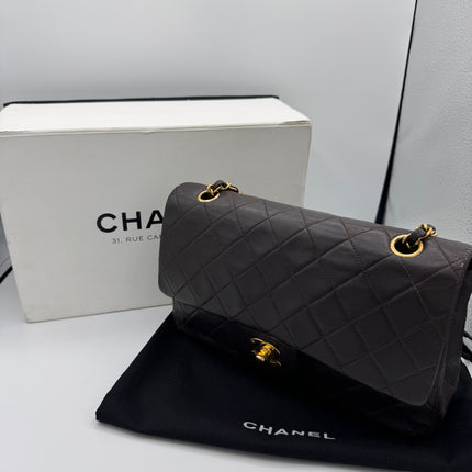 Sac Chanel Timeless Vintage Chocolat
