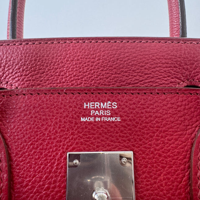 Sac Hermès Birkin 30 rouge piment