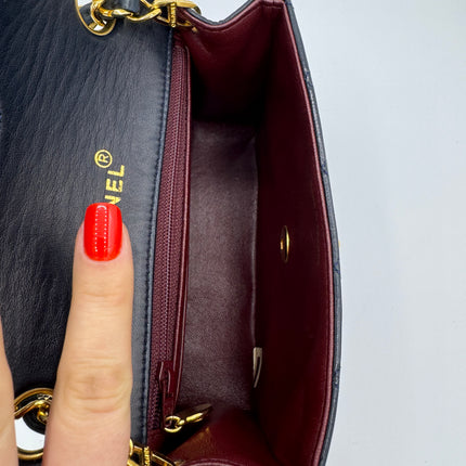 Sac Chanel Mini Square Timeless Marine