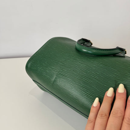 Sac Louis Vuitton Speedy 25 Épi Vert