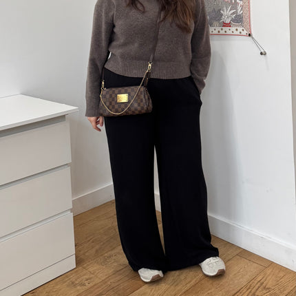 Sac Pochette Louis Vuitton Eva damier ébène