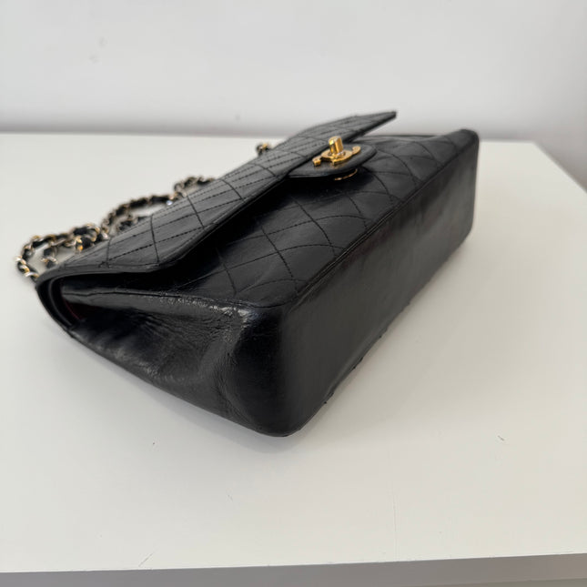Sac Chanel Vintage Timeless 25cm Noir rabat droit