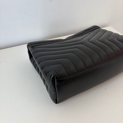 Sac Saint Laurent Loulou médium noir