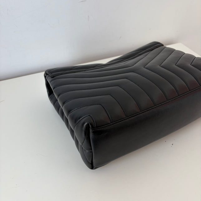 Sac Saint Laurent Loulou médium noir