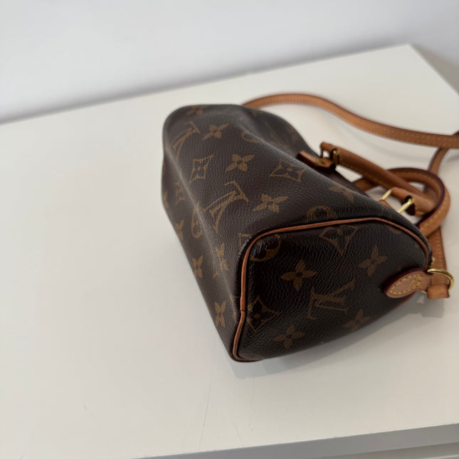 Sac Louis Vuitton Nano Speedy Monogram