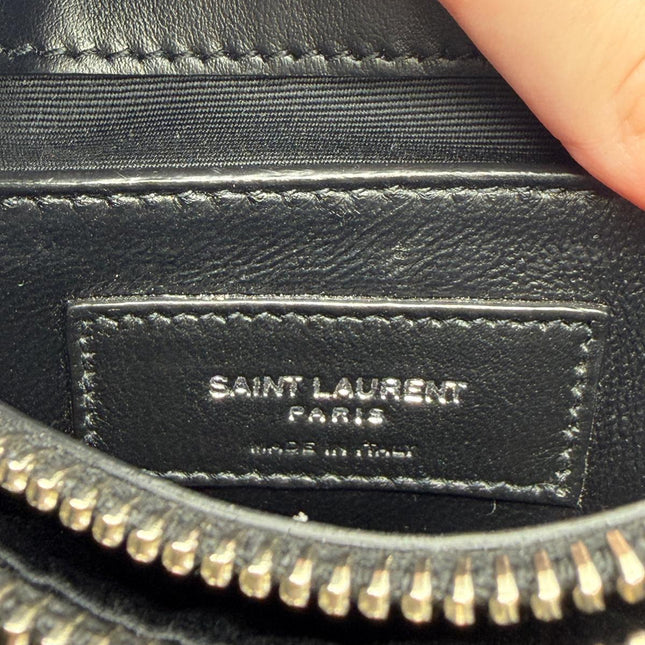 Sac Saint Laurent Loulou small bijouterie argent