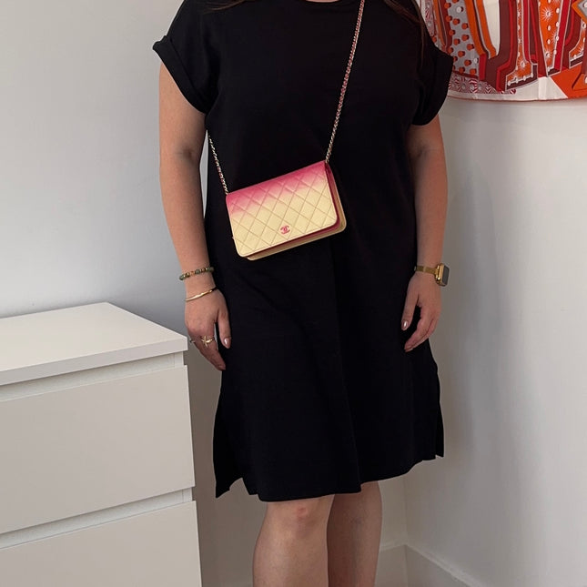 Sac Wallet Chanel Dégradé rose