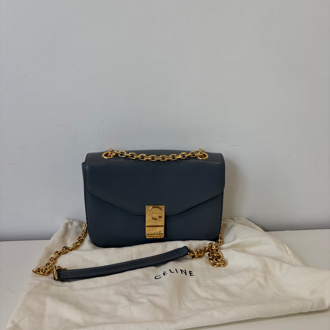 Sac Celine C bag gris bandoulière