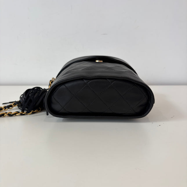 Sac Chanel Vanity bandoulière Tassel noir
