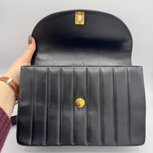 Sac Chanel Vintage Classic Flap Noir