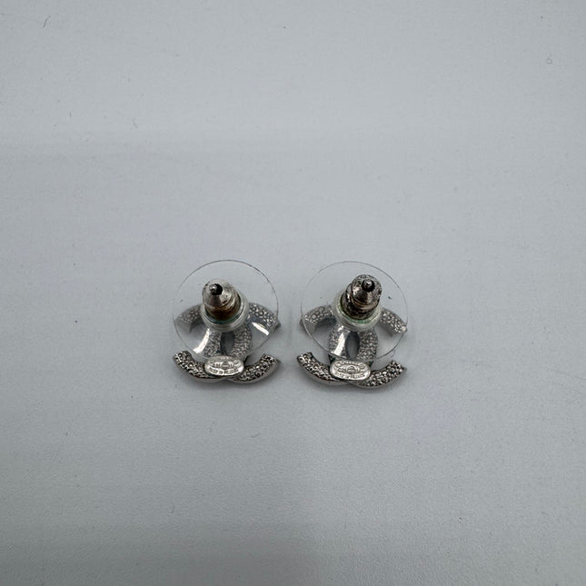 Puces d’oreilles Chanel Strass