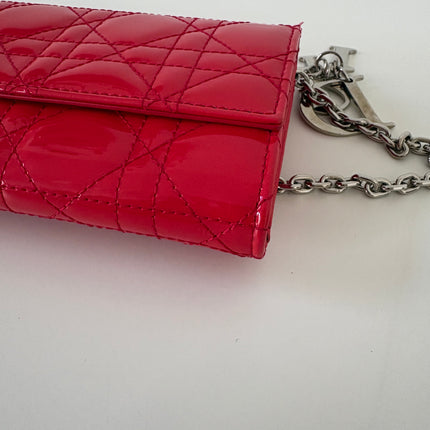 Dior Wallet on chain Géranium