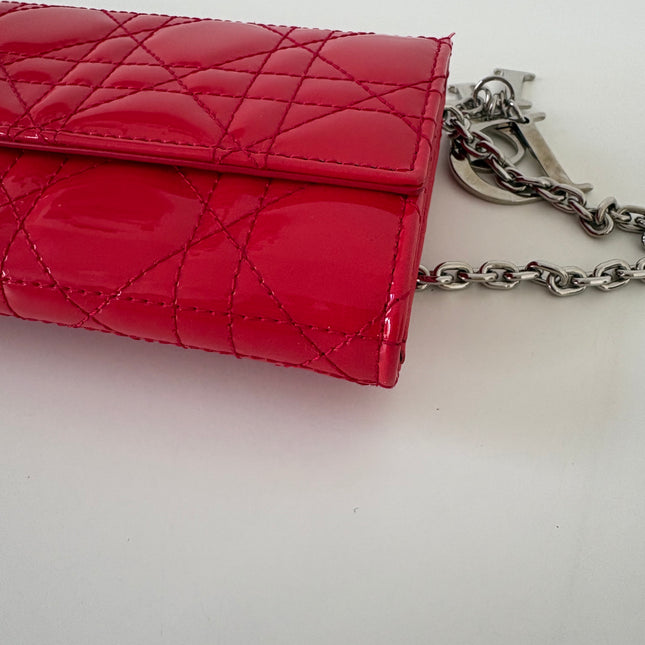 Dior Wallet on chain Géranium