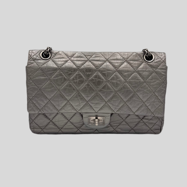 Sac 2.55 Chanel Grand Argent
