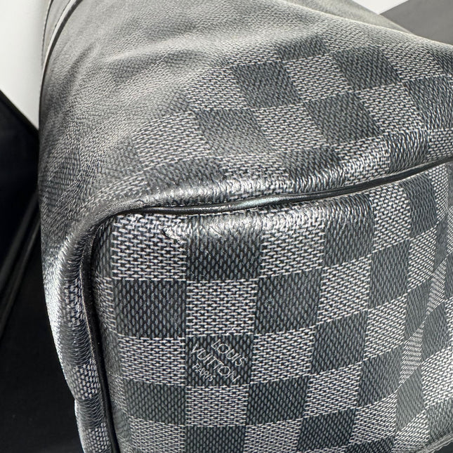 Sac Louis Vuitton Keepall 55 damier graphite