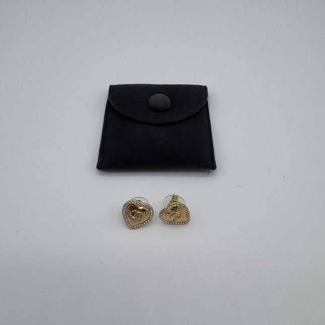 Boucles d’oreilles Chanel Cœur