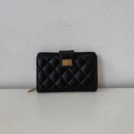Portefeuille Chanel 2.55 Dark Navy