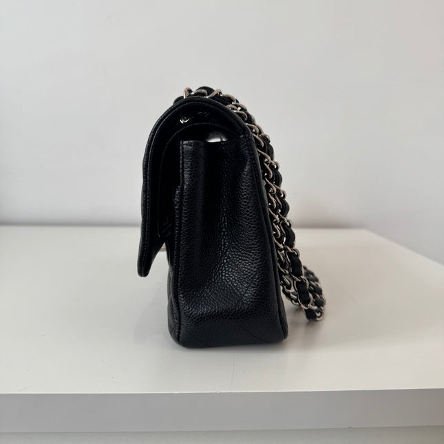 Sac Chanel 11.12 timeless classique cuir caviar