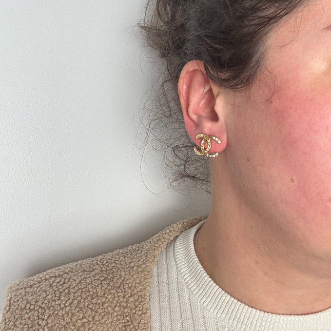 Boucles d’oreilles Chanel CC