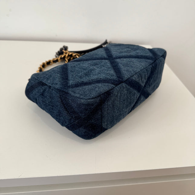 Sac Chanel 19 Small denim