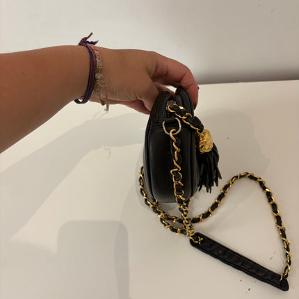 Sac Chanel Caméra Ovale Noir