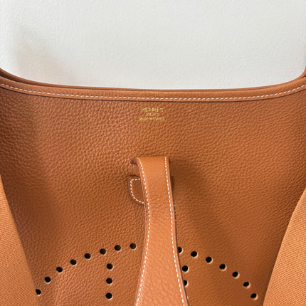 Sac Hermès Evelyne 31 Gold