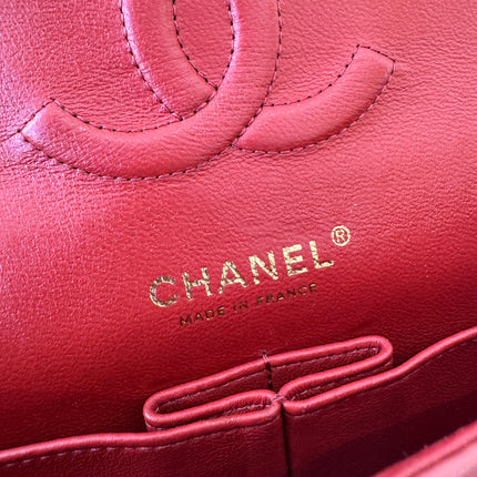 Sac Chanel Timeless 25 cm Chevrons Blush