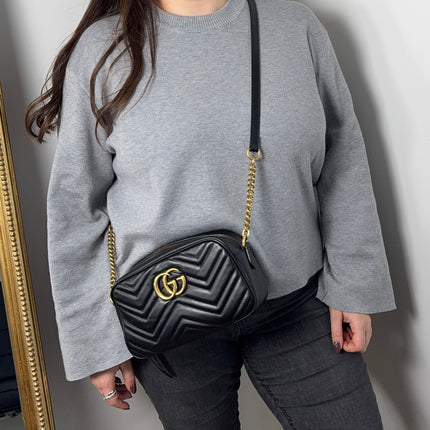 Sac Gucci GG Marmont Noir