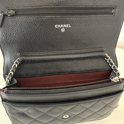 Sac Chanel Wallet on Chain noir