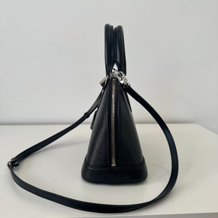 Sac Louis Vuitton BB Alma Cuir Épi Noir