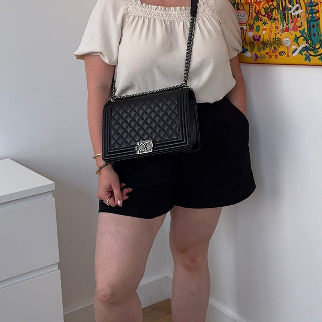 Sac Chanel Boy Grand Noir