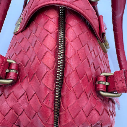 Sac Bottega Veneta Vintage Rouge