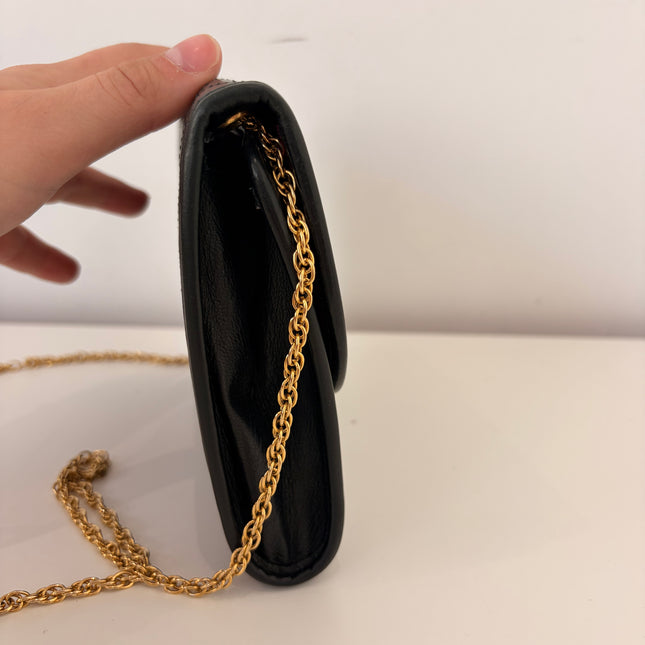 Petit Sac Chanel matelassé noir