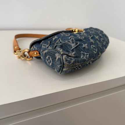 Sac Louis Vuitton Pleaty Denim Monogram