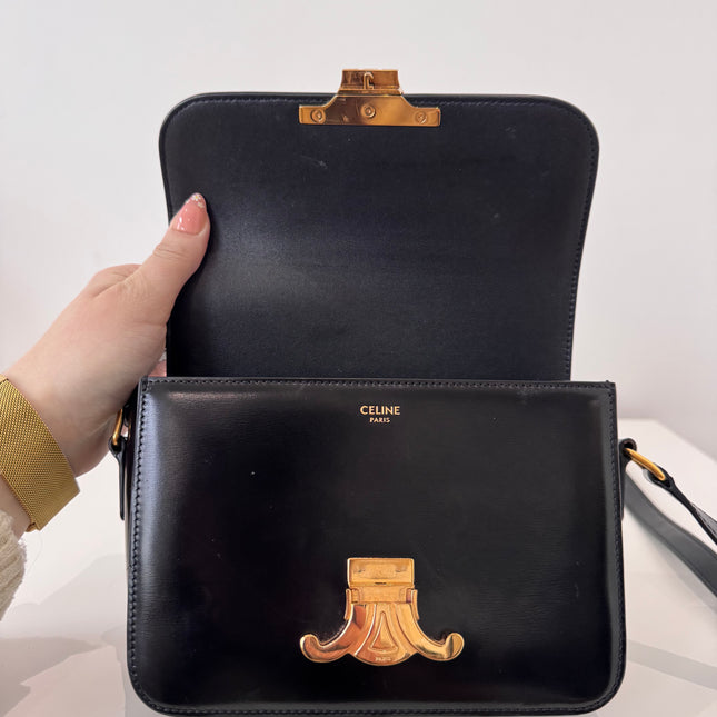 Sac Celine Triomphe Teen noir