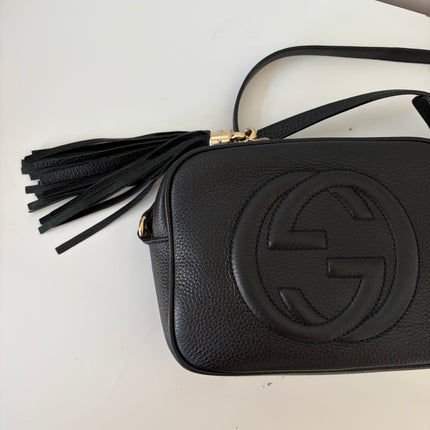 Sac Gucci Caméra Soho GM Cuir Noir