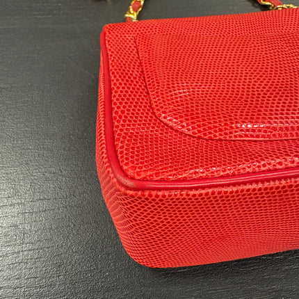 Sac Chanel Mini Square Lézard