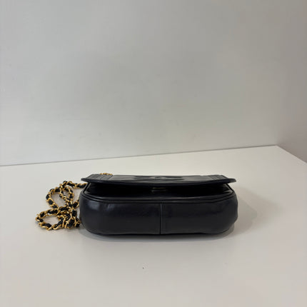 Sac Chanel marine vintage bandoulière