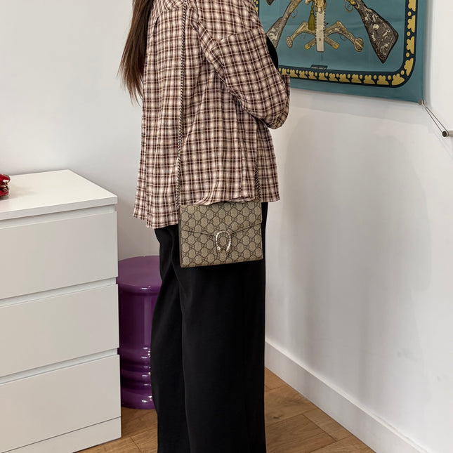 Sac Gucci Dionysus Wallet GG